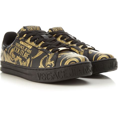 versace jeans shoes gold|Versace Jeans couture shoes.